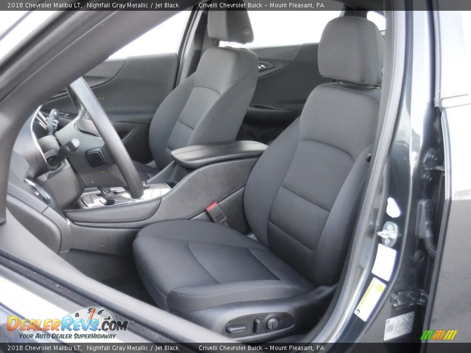 2018 Chevrolet Malibu LT Nightfall Gray Metallic / Jet Black Photo #13