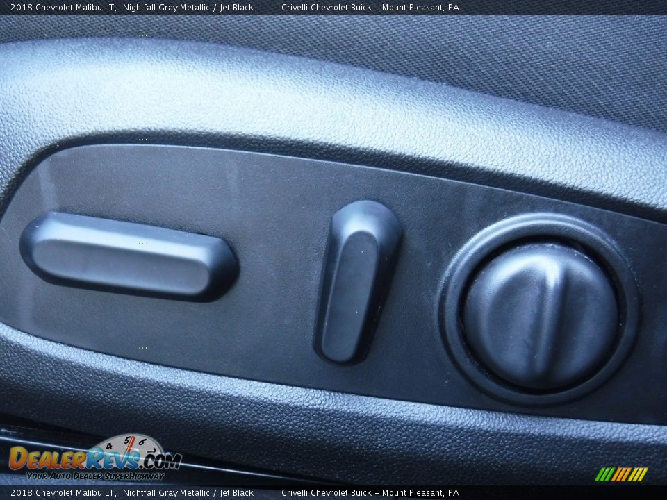 2018 Chevrolet Malibu LT Nightfall Gray Metallic / Jet Black Photo #14
