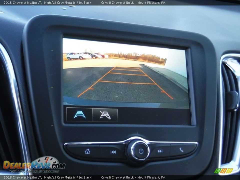 2018 Chevrolet Malibu LT Nightfall Gray Metallic / Jet Black Photo #16
