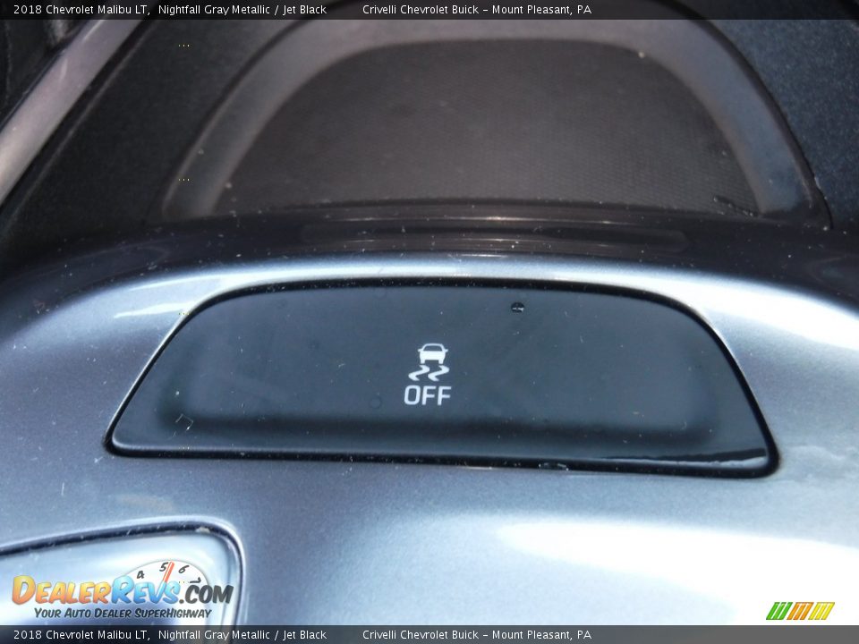 2018 Chevrolet Malibu LT Nightfall Gray Metallic / Jet Black Photo #18