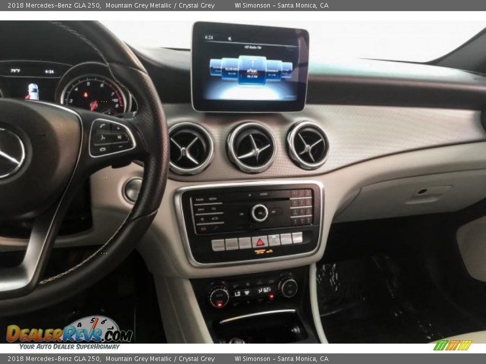 2018 Mercedes-Benz GLA 250 Mountain Grey Metallic / Crystal Grey Photo #5