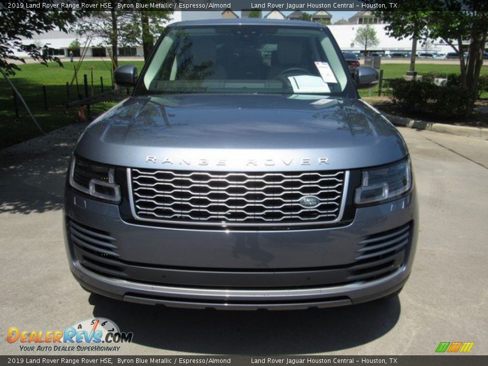 2019 Land Rover Range Rover HSE Byron Blue Metallic / Espresso/Almond Photo #9