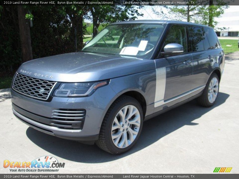 2019 Land Rover Range Rover HSE Byron Blue Metallic / Espresso/Almond Photo #10
