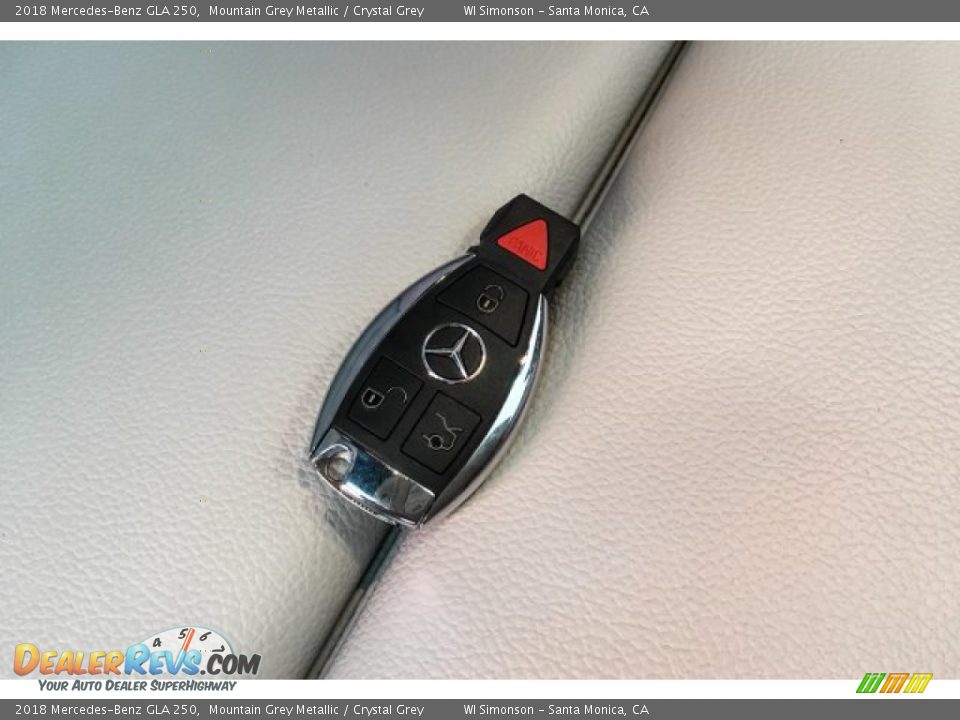 2018 Mercedes-Benz GLA 250 Mountain Grey Metallic / Crystal Grey Photo #11