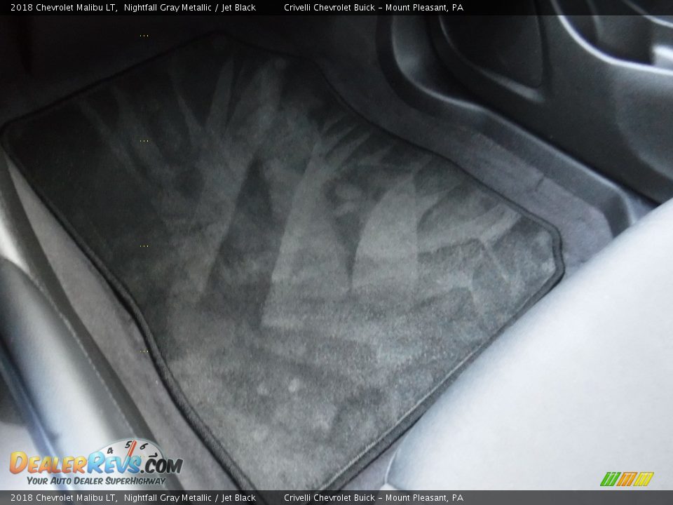 2018 Chevrolet Malibu LT Nightfall Gray Metallic / Jet Black Photo #24