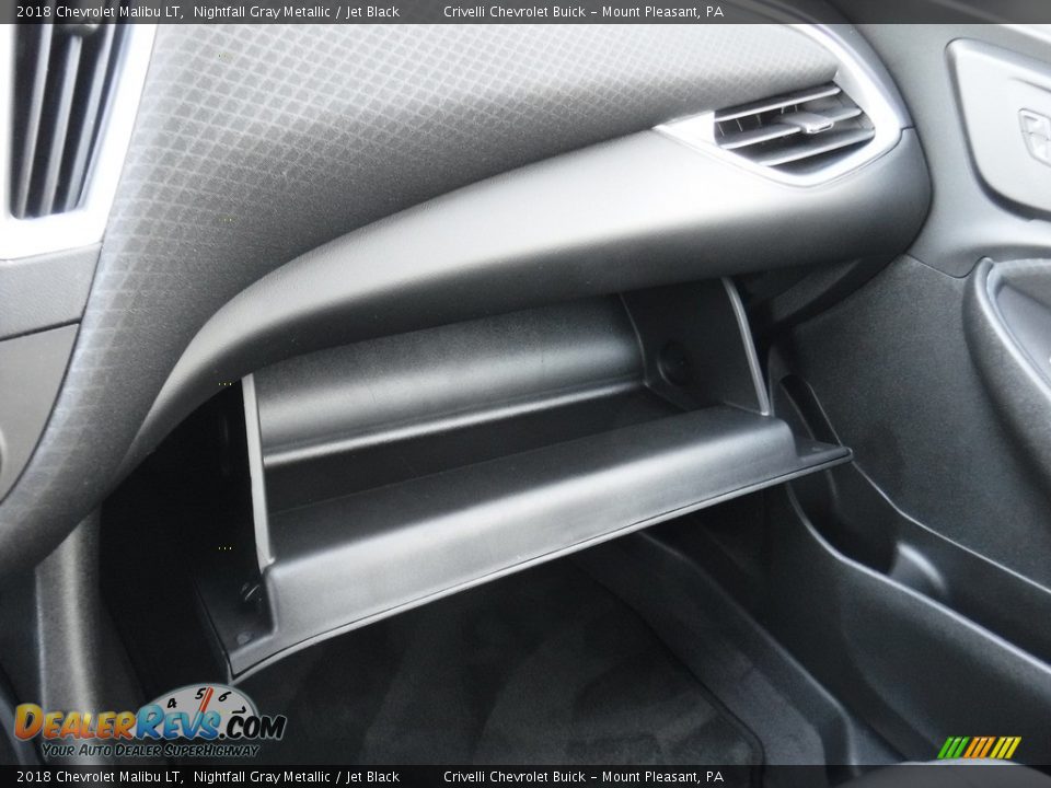 2018 Chevrolet Malibu LT Nightfall Gray Metallic / Jet Black Photo #25