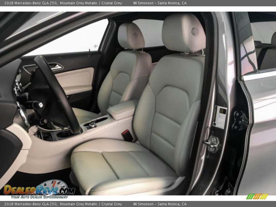 2018 Mercedes-Benz GLA 250 Mountain Grey Metallic / Crystal Grey Photo #15