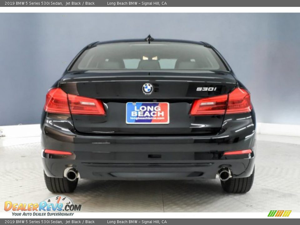 2019 BMW 5 Series 530i Sedan Jet Black / Black Photo #3