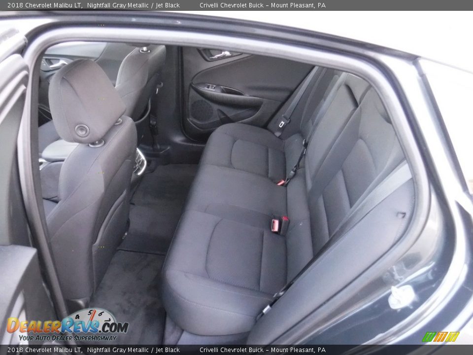 2018 Chevrolet Malibu LT Nightfall Gray Metallic / Jet Black Photo #27