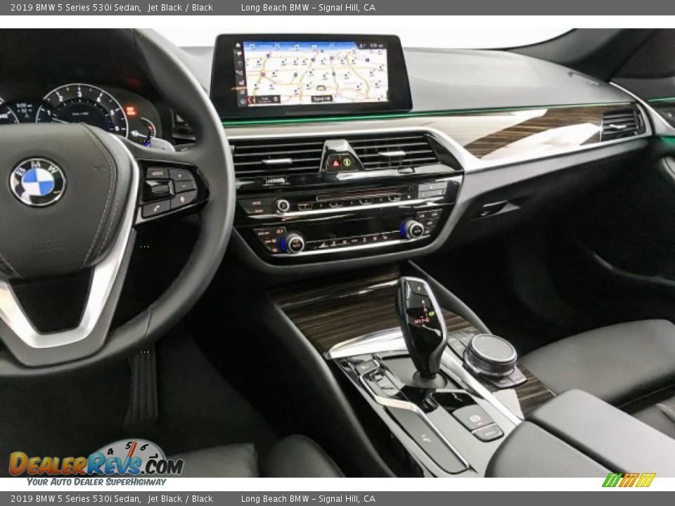 2019 BMW 5 Series 530i Sedan Jet Black / Black Photo #5