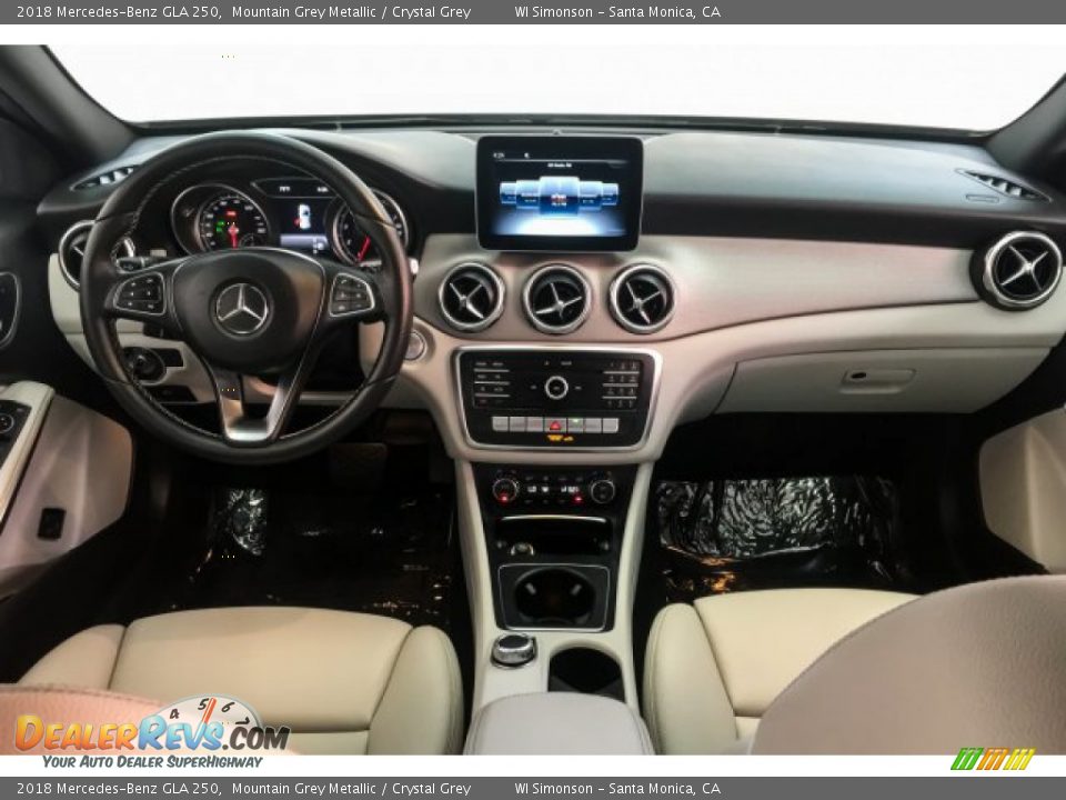2018 Mercedes-Benz GLA 250 Mountain Grey Metallic / Crystal Grey Photo #18