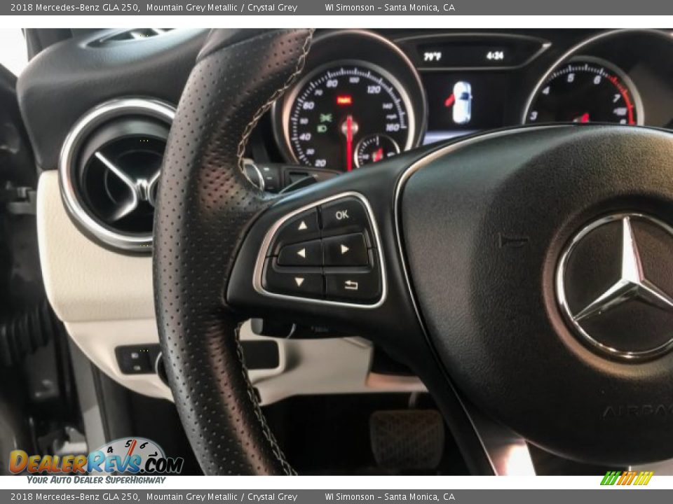 2018 Mercedes-Benz GLA 250 Mountain Grey Metallic / Crystal Grey Photo #19