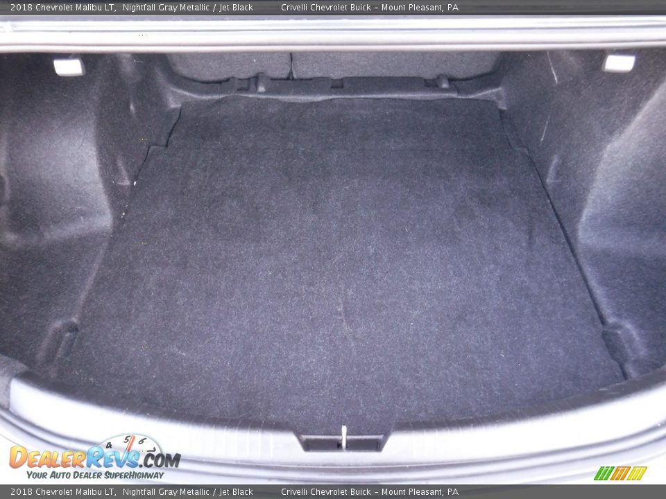 2018 Chevrolet Malibu LT Nightfall Gray Metallic / Jet Black Photo #29