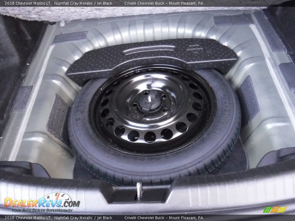 2018 Chevrolet Malibu LT Nightfall Gray Metallic / Jet Black Photo #30