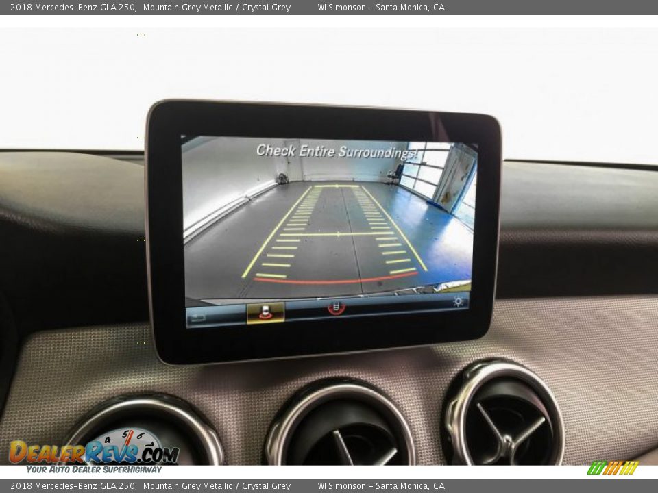 2018 Mercedes-Benz GLA 250 Mountain Grey Metallic / Crystal Grey Photo #22