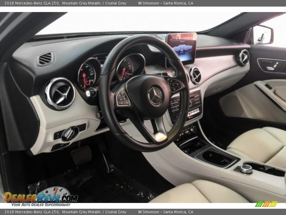 2018 Mercedes-Benz GLA 250 Mountain Grey Metallic / Crystal Grey Photo #23