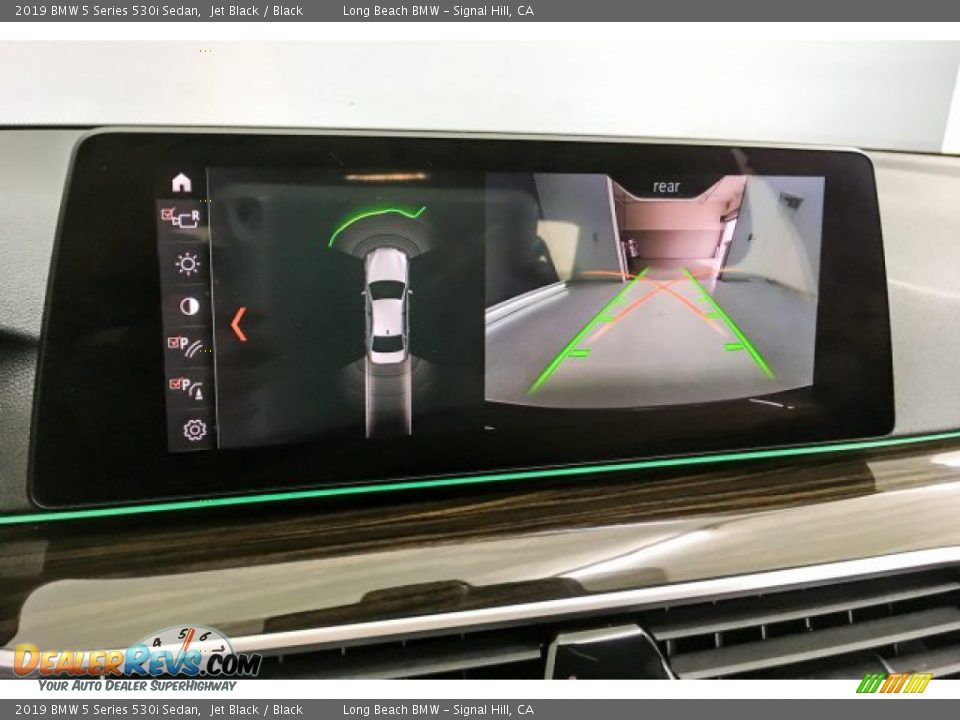 2019 BMW 5 Series 530i Sedan Jet Black / Black Photo #13