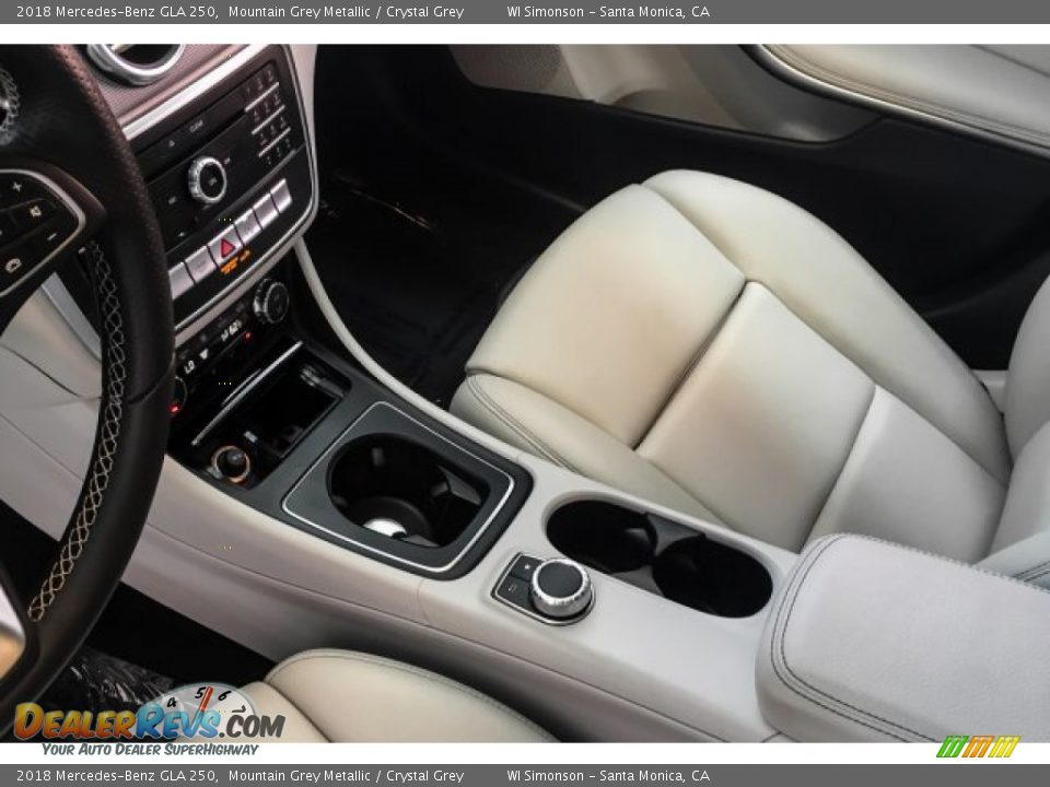 2018 Mercedes-Benz GLA 250 Mountain Grey Metallic / Crystal Grey Photo #24