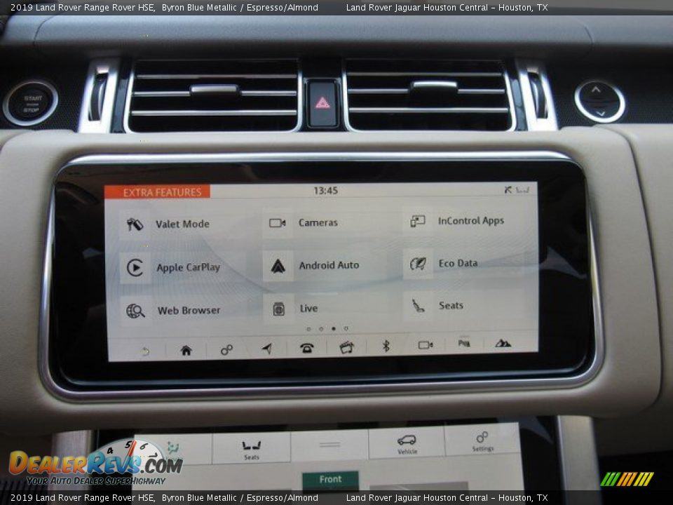 2019 Land Rover Range Rover HSE Byron Blue Metallic / Espresso/Almond Photo #34