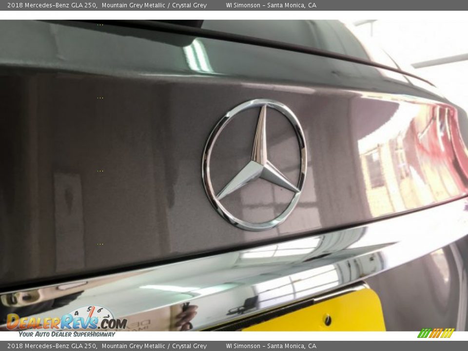 2018 Mercedes-Benz GLA 250 Mountain Grey Metallic / Crystal Grey Photo #28