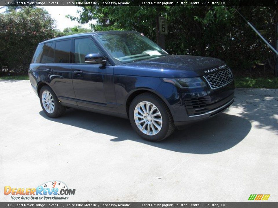 2019 Land Rover Range Rover HSE Loire Blue Metallic / Espresso/Almond Photo #1