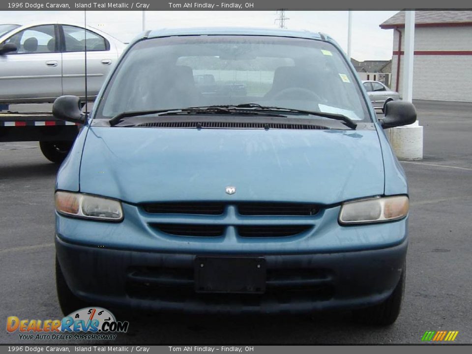 1996 Dodge Caravan Island Teal Metallic / Gray Photo #8