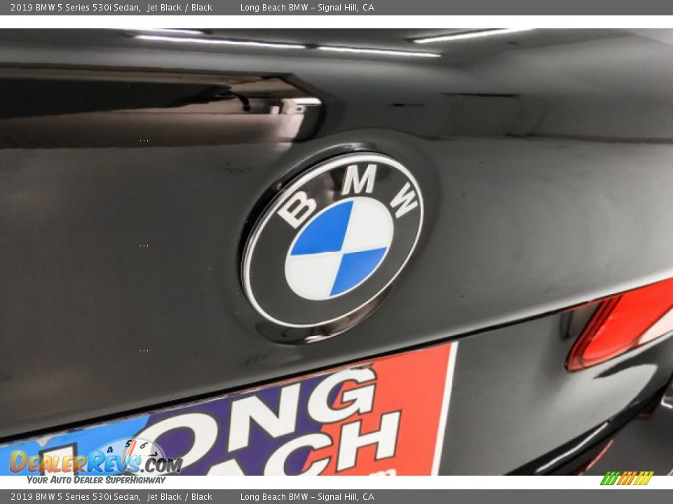 2019 BMW 5 Series 530i Sedan Jet Black / Black Photo #26
