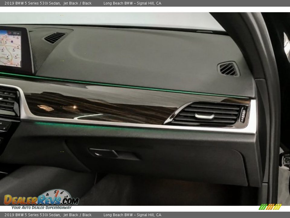 2019 BMW 5 Series 530i Sedan Jet Black / Black Photo #27