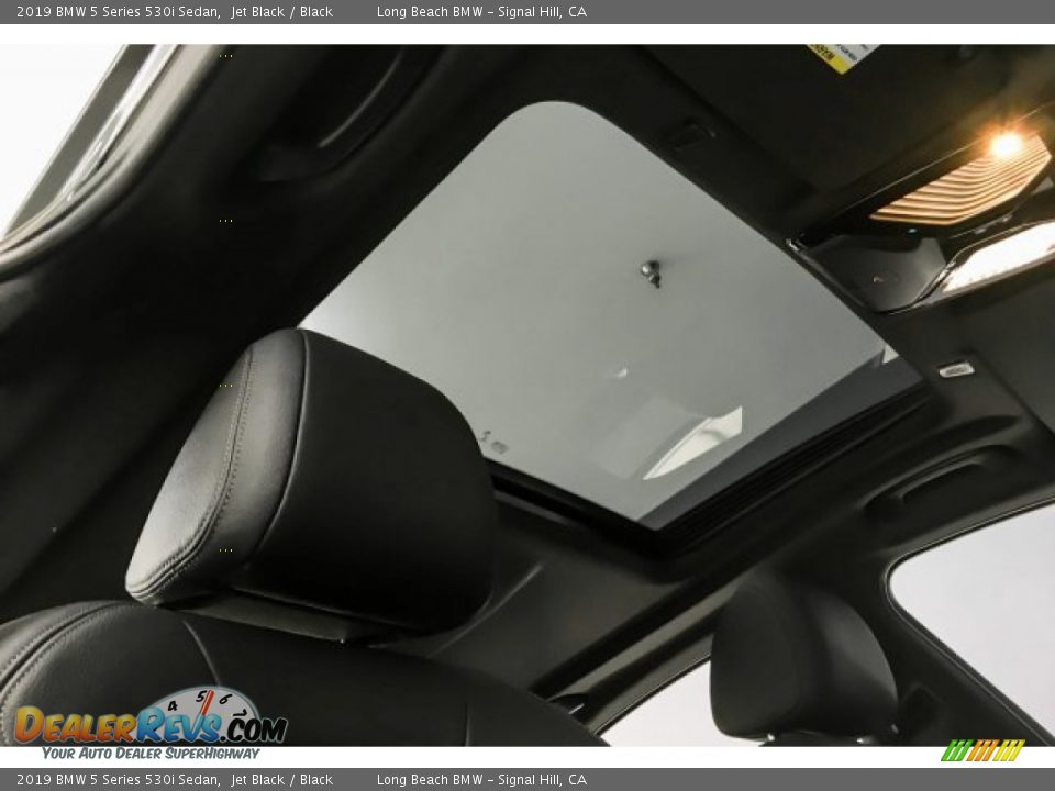 2019 BMW 5 Series 530i Sedan Jet Black / Black Photo #28