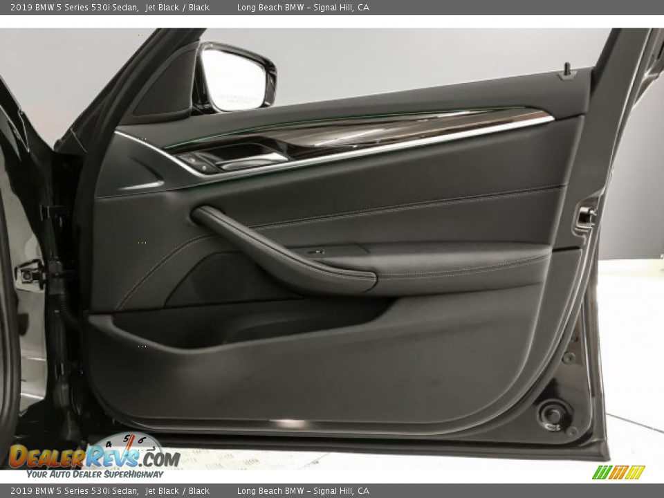 2019 BMW 5 Series 530i Sedan Jet Black / Black Photo #29