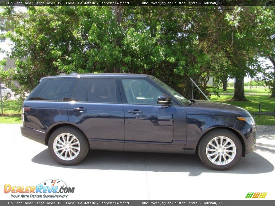 2019 Land Rover Range Rover HSE Loire Blue Metallic / Espresso/Almond Photo #6