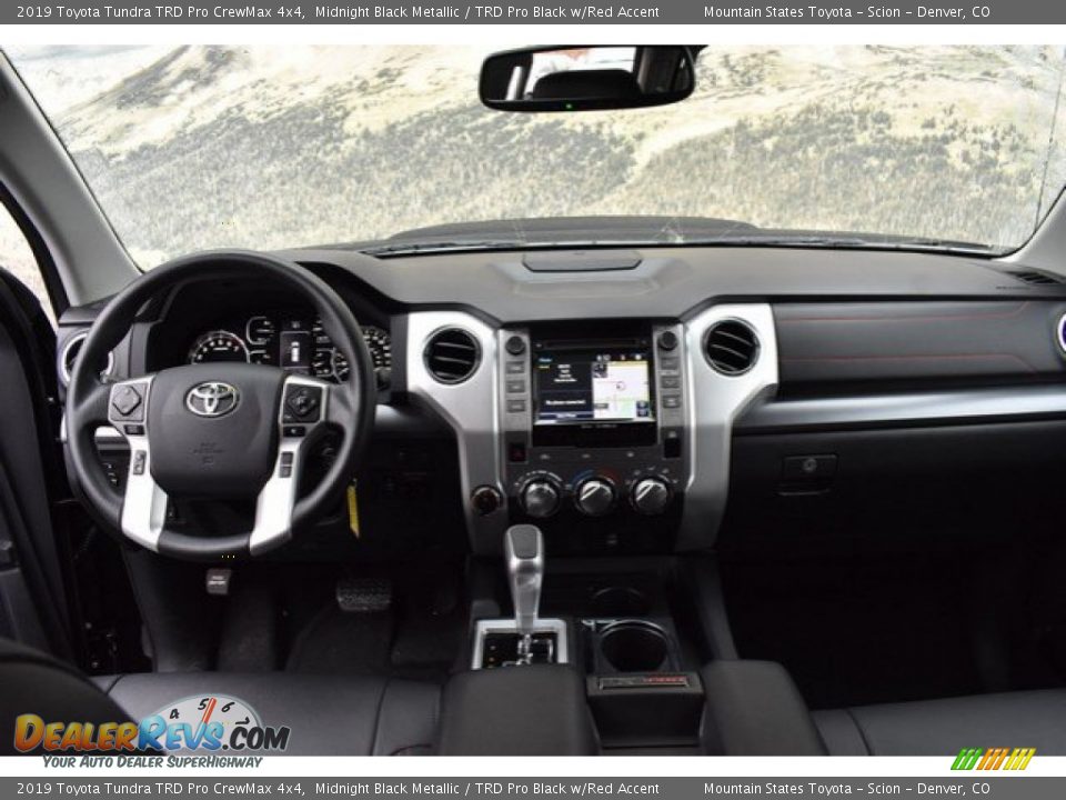 Dashboard of 2019 Toyota Tundra TRD Pro CrewMax 4x4 Photo #7