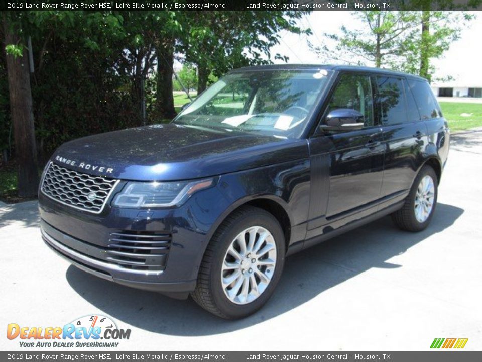2019 Land Rover Range Rover HSE Loire Blue Metallic / Espresso/Almond Photo #10
