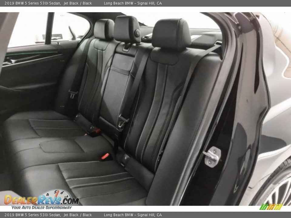 2019 BMW 5 Series 530i Sedan Jet Black / Black Photo #34