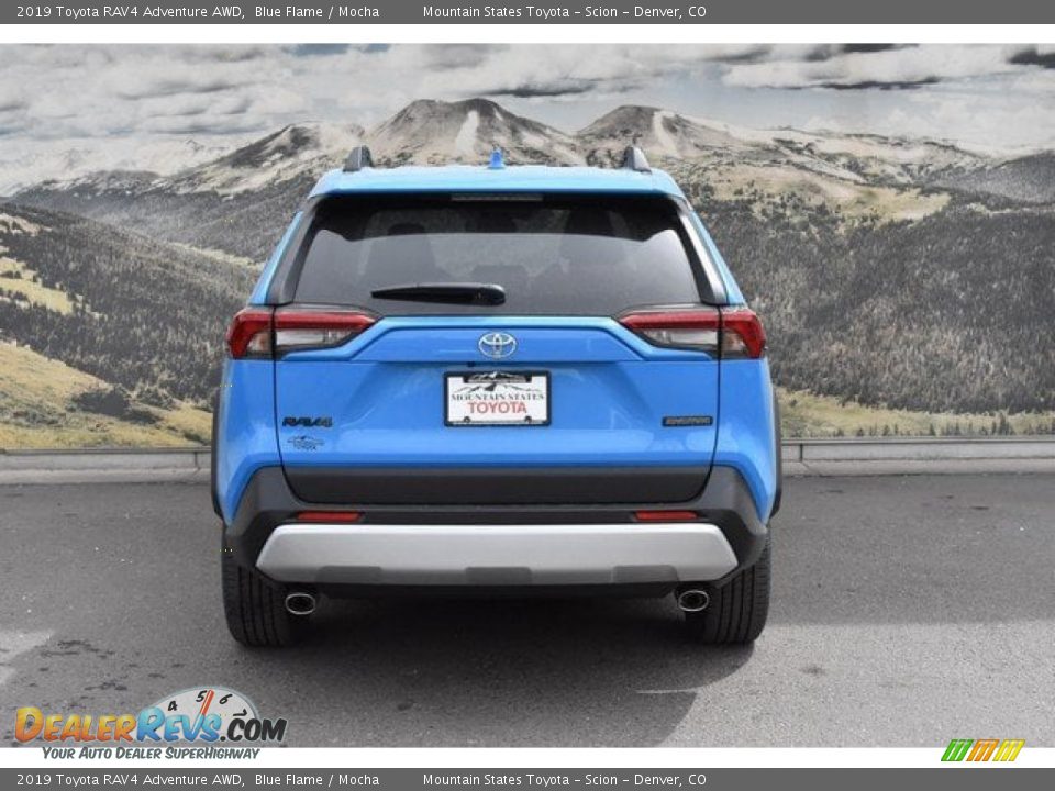 2019 Toyota RAV4 Adventure AWD Blue Flame / Mocha Photo #4