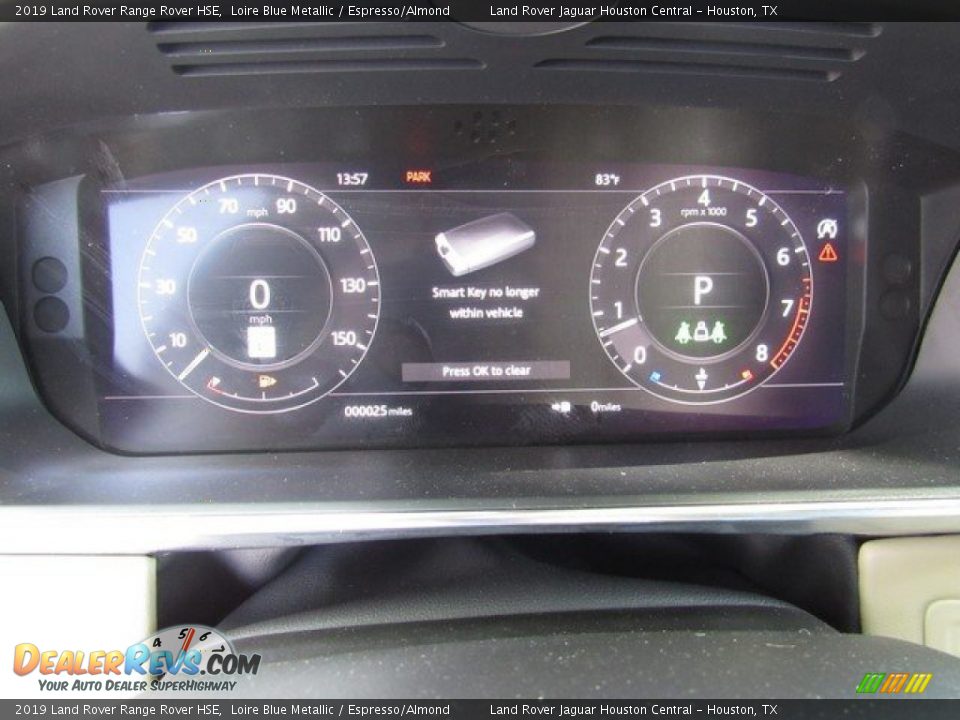 2019 Land Rover Range Rover HSE Loire Blue Metallic / Espresso/Almond Photo #32