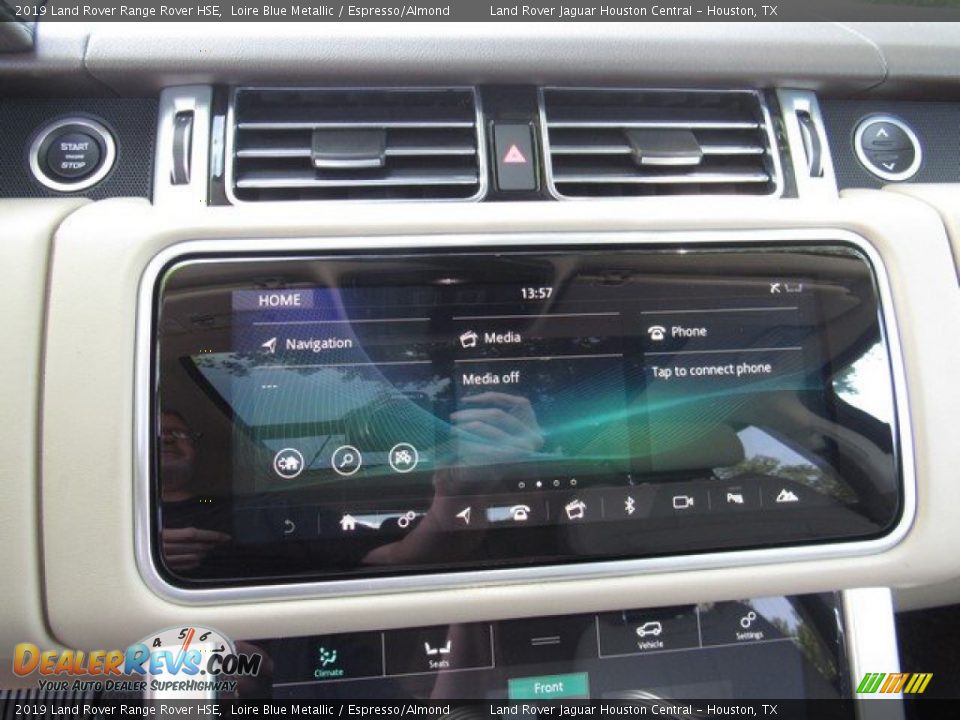 2019 Land Rover Range Rover HSE Loire Blue Metallic / Espresso/Almond Photo #33