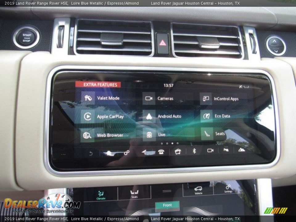 2019 Land Rover Range Rover HSE Loire Blue Metallic / Espresso/Almond Photo #34