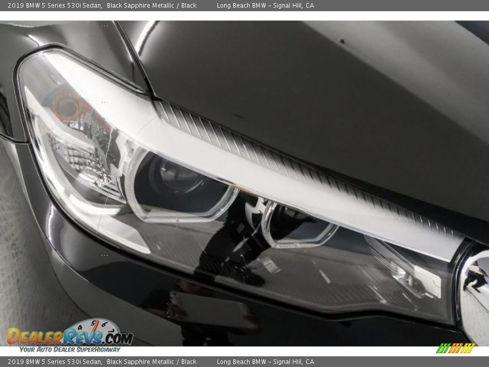 2019 BMW 5 Series 530i Sedan Black Sapphire Metallic / Black Photo #31