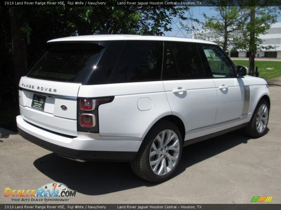 2019 Land Rover Range Rover HSE Fuji White / Navy/Ivory Photo #7