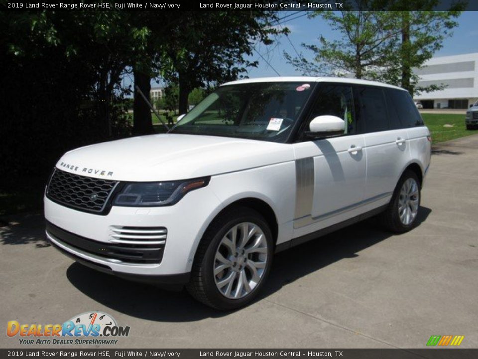 2019 Land Rover Range Rover HSE Fuji White / Navy/Ivory Photo #10