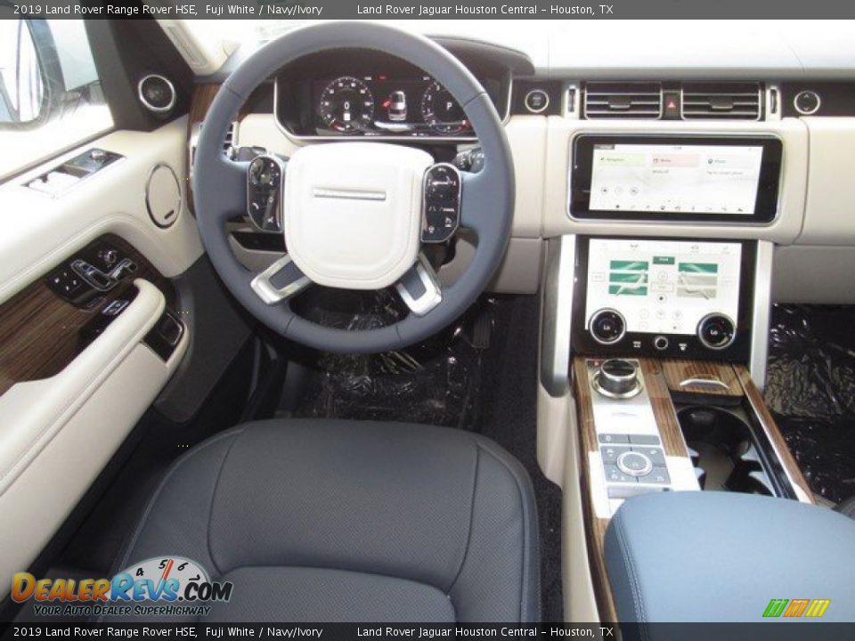 2019 Land Rover Range Rover HSE Fuji White / Navy/Ivory Photo #14