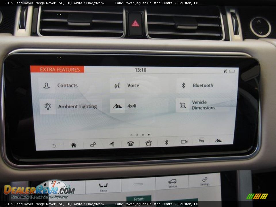 2019 Land Rover Range Rover HSE Fuji White / Navy/Ivory Photo #35