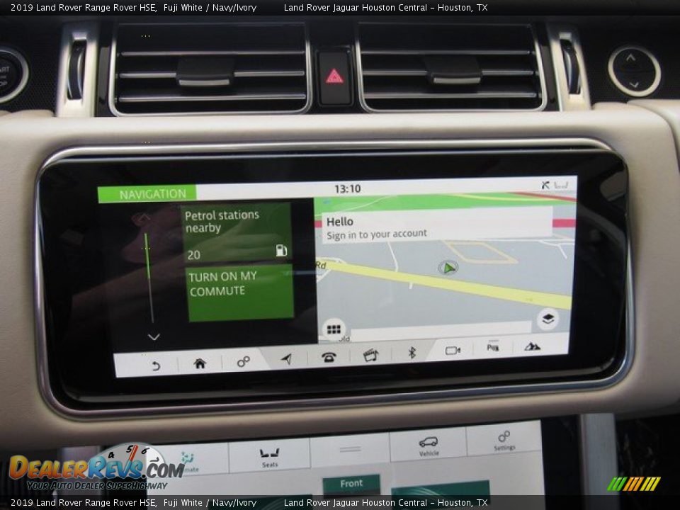 2019 Land Rover Range Rover HSE Fuji White / Navy/Ivory Photo #36