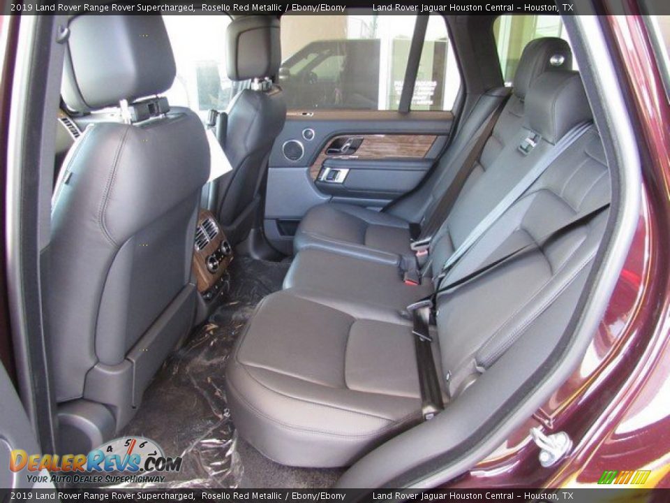 Rear Seat of 2019 Land Rover Range Rover Supercharged Photo #13