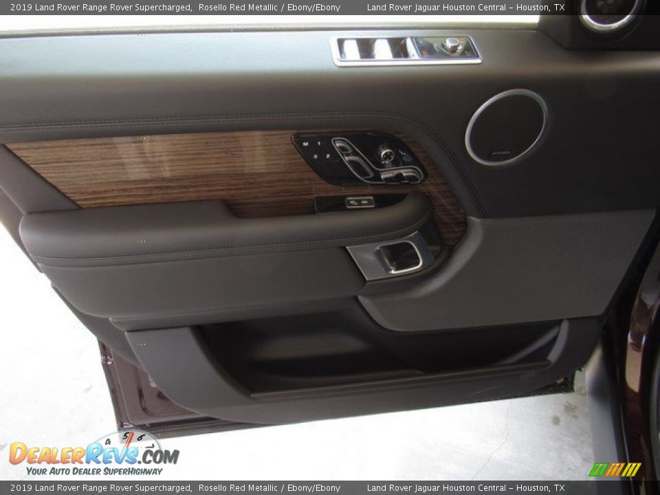 2019 Land Rover Range Rover Supercharged Rosello Red Metallic / Ebony/Ebony Photo #26