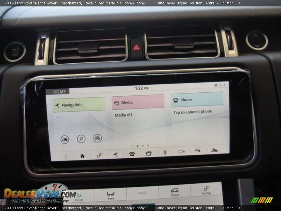 2019 Land Rover Range Rover Supercharged Rosello Red Metallic / Ebony/Ebony Photo #33