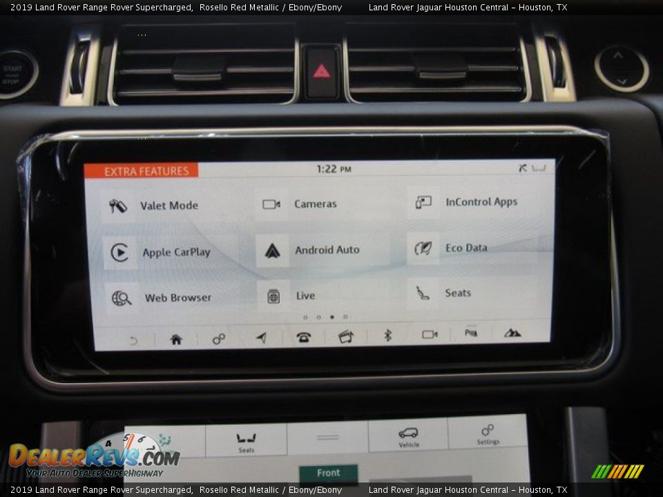 2019 Land Rover Range Rover Supercharged Rosello Red Metallic / Ebony/Ebony Photo #34