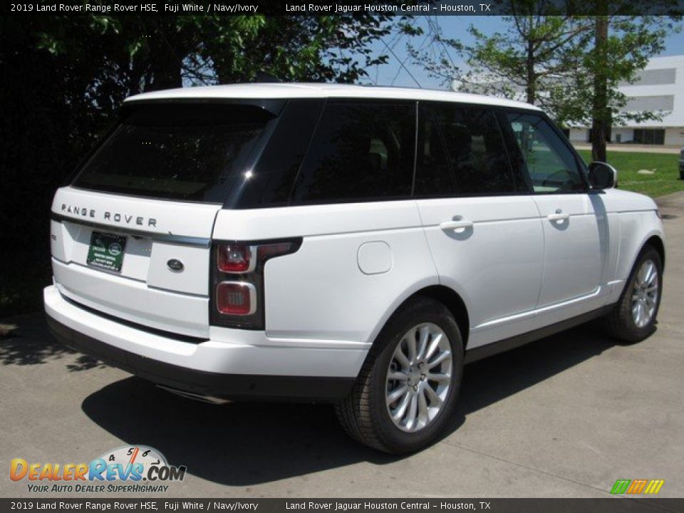 2019 Land Rover Range Rover HSE Fuji White / Navy/Ivory Photo #7