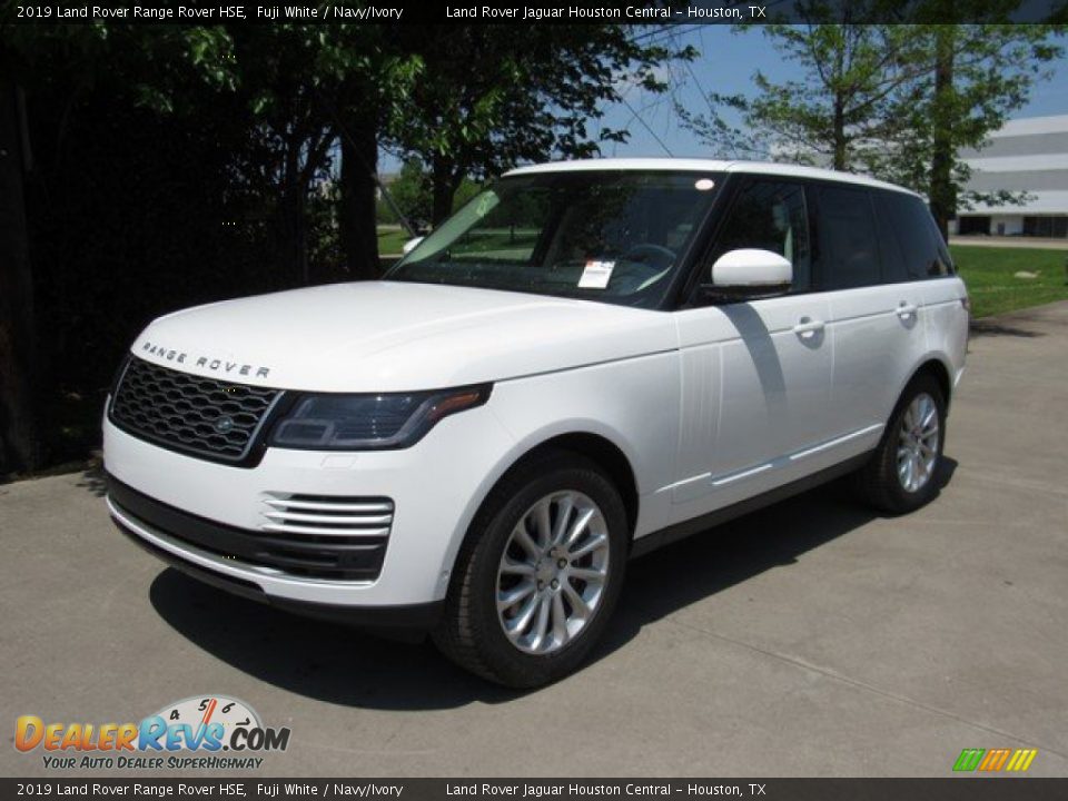 2019 Land Rover Range Rover HSE Fuji White / Navy/Ivory Photo #10